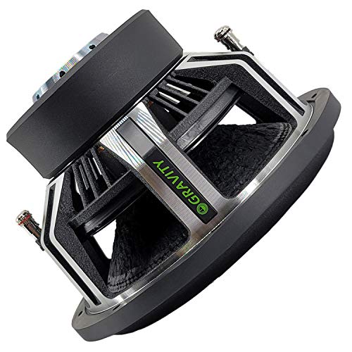 Gravity GW-15D2 - Car Vehicle Subwoofer Audio Speaker - 15 Inch Competition Grade Pressed Paper Cone, 2 Ohm DVC, Advanced Air Flow, 3500W Power for Stereo Sound System Warzone GW15D2 (1 Subwoofer) Gravity GW-15D2 - Car Vehicle Subwoofer Audio Speaker - 15 Inch Competition Grade Pressed Paper Cone, 2 Ohm DVC, Advanced Air Flow, 3500W Power for Stereo Sound System Warzone GW15D2 (1 Subwoofer)